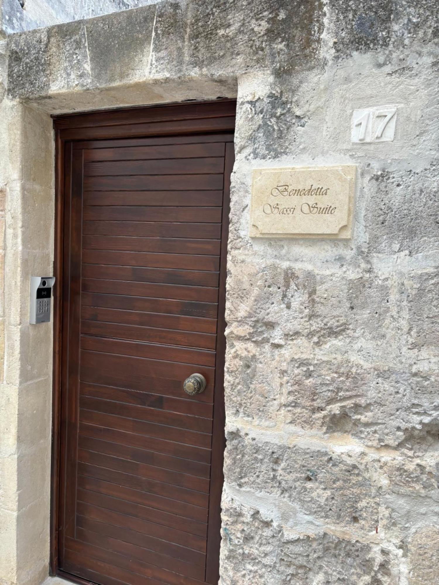 Benedetta Sassi Suite Matera Buitenkant foto